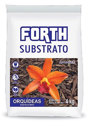 Substrato Para Orquídeas Forth 4 Kg - Madeiras Nobres