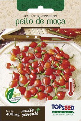 Semente de Pimenta Peito-de-Moça - Envelope 400mg