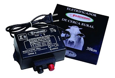 Eletrificador Rural Cerca Elétrica Fazendeiro 30 Km Bivolt