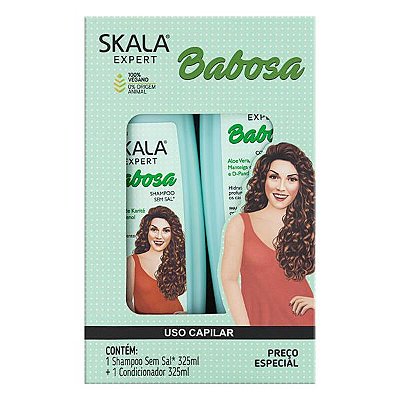 Kit Skala Babosa Shampoo+Cond. 325ml