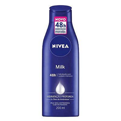 Loção Hidratante Nivea 200ml Milk Extra Seca