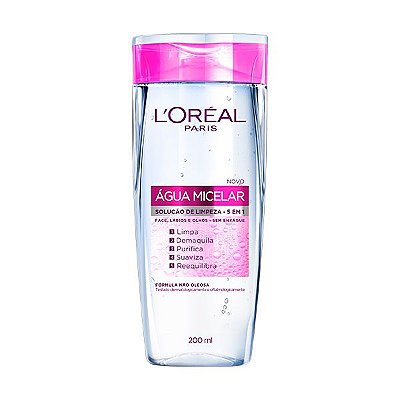 Água Micelar L'oreal 5X1 200ml