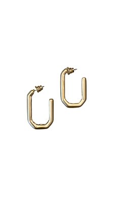 ARGOLA MEIO RETANGULO (ACESSÓRIO FINO)