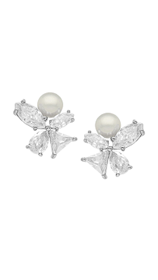 BRINCO FORMAS ZIRCÔNIA COM PÉROLA (SEMIJOIA)