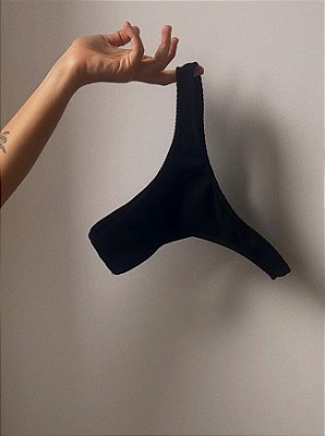 Bottom Hana Black Canelado