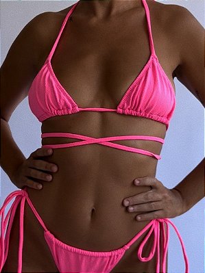 Top Olívia Hot Pink