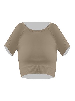 Bby Tee Seamless Champagne