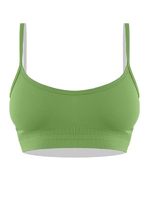 Top Basic Seamless Pistache