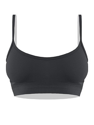 Top Basic Seamless Grafite