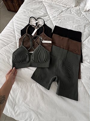 Conjunto Seamless Short & Top