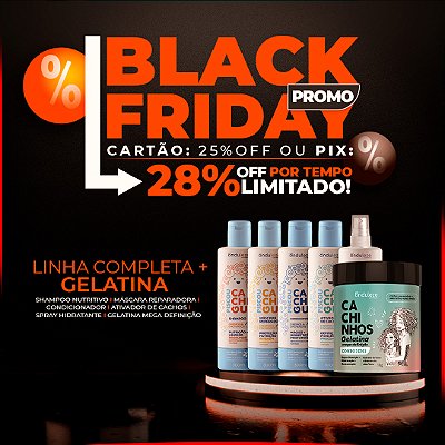 Linha Completa + Gelatina Mega Definição (500g) Piscou Cacheou!