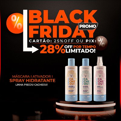 Combo Reparação e Definição I Máscara Reparadora + Ativador de Cachos + Spray Hidratante - Piscou Cacheou!