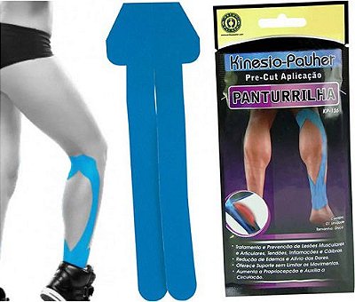 KINESIO PAUHER APLICACAO PANTURRILHA KP136 ORTHOPAUHER