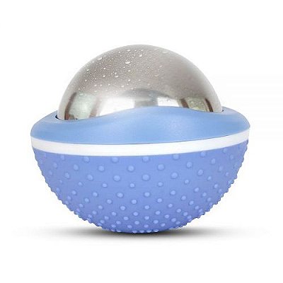 ICE BALL 2 EM 1 PARA CRIOTERAPIA E MASSAGEM TERAPE 6 CM MG05 AZUL ORTHO PAUHER