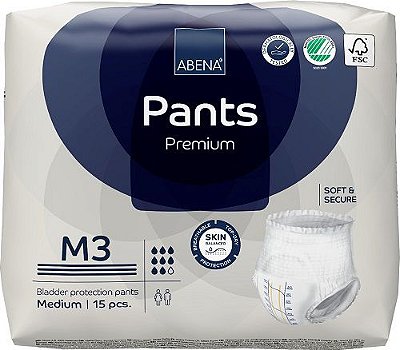 FRALDA PANTS M3 PREMIUM ABENA