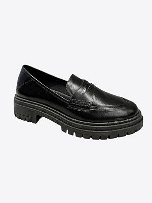 Mocassim tratorado preto