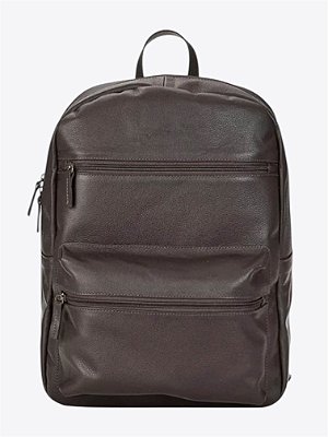 Mochila Notebook couro café