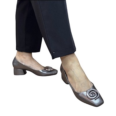 Scarpin chanel ônix