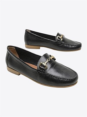 Mocassim clássico preto