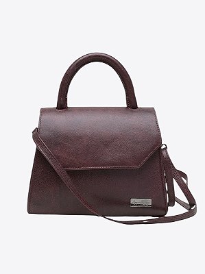 Bolsa Lapela Bordô