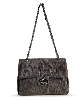 Bolsa chanel M couro serpente