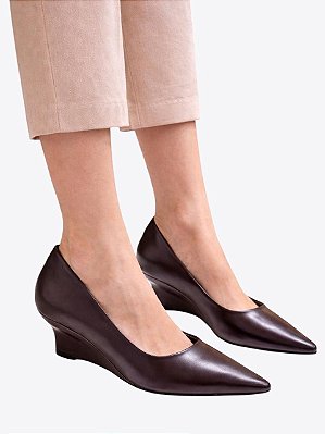 SCARPIN ANABELA CAFÉ