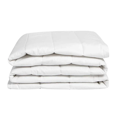 Cobreleito Matelassado Queen Percal 180 Fios Quality 50% Algodão/50% Poliester Branco 2,60X2,40m