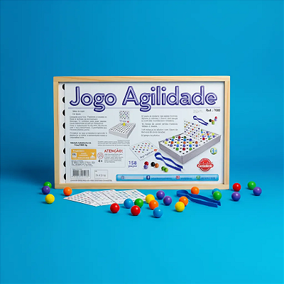 Brinquedo Educativo Jogo Agilidade Cerebral Desafio Bolinhas