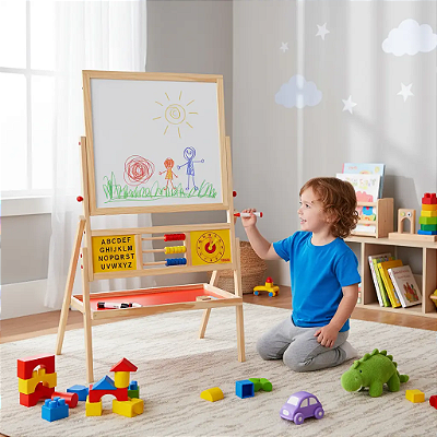 Lousa Infantil Quadro Criança Brinquedo Educativo Pedagógico