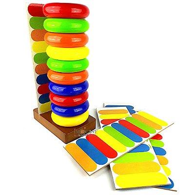 Brinquedo Educativo Mega Blocos de Montar 120 Peças - Pirlimpimpim