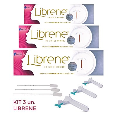 Kit Librene Diu Cobre+Prata (Mini) Tcu 380Ag C/ 3 unidades