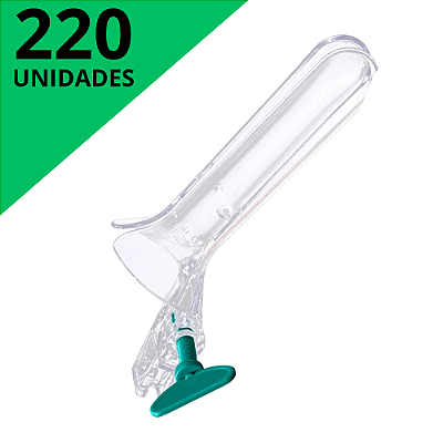 220 Espéculos Kolplast Tamanho P Não estéril