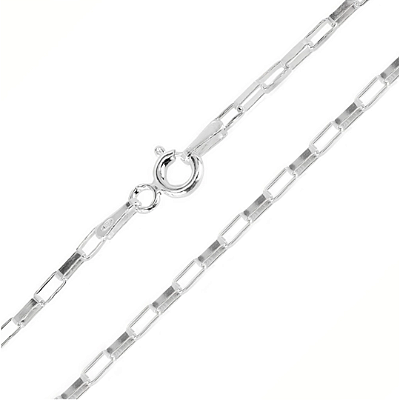 Corrente 60CM cartier 1,6mm prata 925