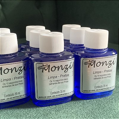 Líquido limpa prata Monzi (35ml)