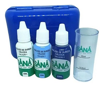 Kit Estojo Teste Dureza Cálcica