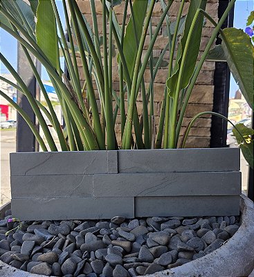 Filete Ardósia Cinza telado 15x50 cm R$160,00m²