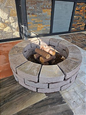 BASALTO FOGO DE CHÃO PEÇA R$75,00