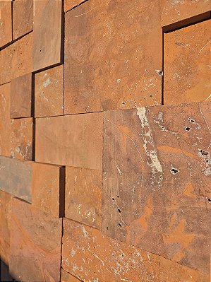 Oxi Corten 3 Tamanhos 10x10,10x20 e 20x20 R$390,00M²