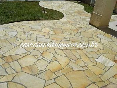 Caco de Pedra Ferro Ferrugem 1m² - Global Pedras