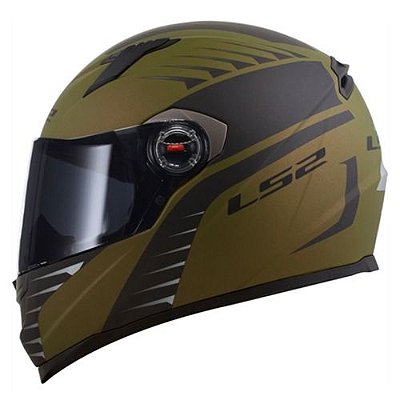 Capacete Ls2 Ff358 Air Milit Grn
