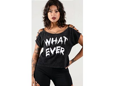 BLUSA ESTONADA WHAT EVER