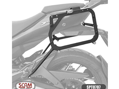 Suporte de Baú Lateral / Afastador Alforge Bajaj Dominar 400 23+ (SPTO707) Scam