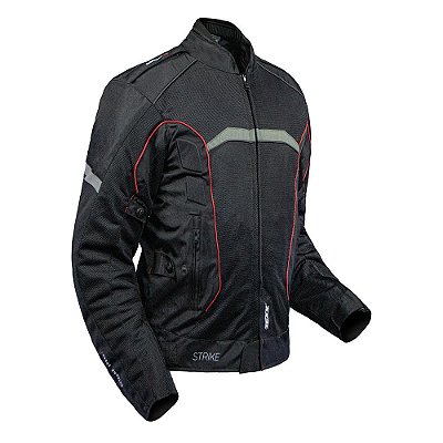 Jaqueta Texx New Strike V2 Summer Masc Pret Verm