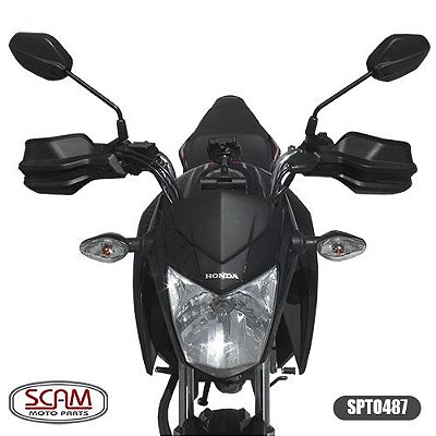 Protetor De Mao Honda Fazer150 2014-2015  Spto487 Scam