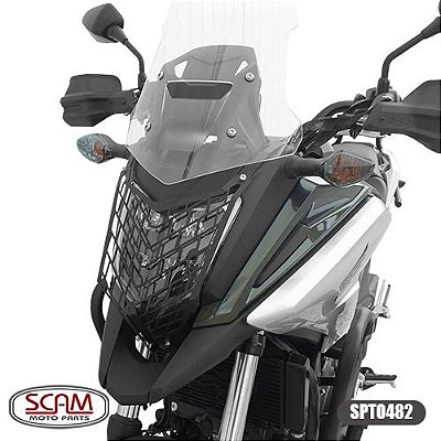 Protetor Farol Aço Carbono Honda Nc750x  2016-2021 Spto482