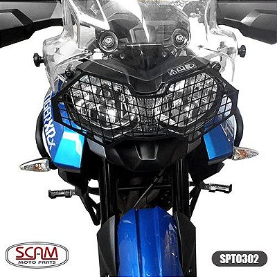 Protetor Farol Aço Carbono Tiger800 2012-2021 Spto302