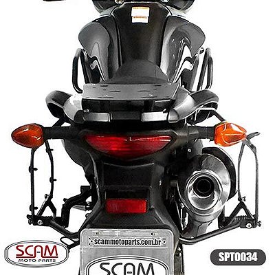 Suporte Baú Lateral Suzuki V-strom650 2002-2013 Spto034 Scam