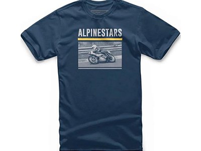 Camiseta Alpinestars Recorded Azul