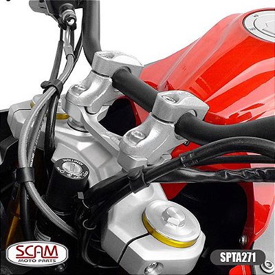 Riser Adapt Guidao Factor125/150 2009+ Scam Spto271 Preto
