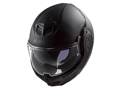 Capacete Ls2 FF906 Advant Noir Monocolor Preto Fosco